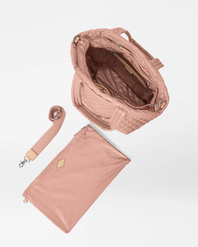Medium Metro Tote - Dusty Rose