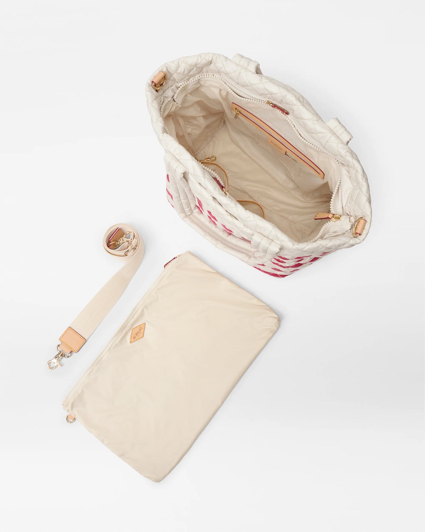 Medium Metro Tote Dlx - Sandshell / Apple