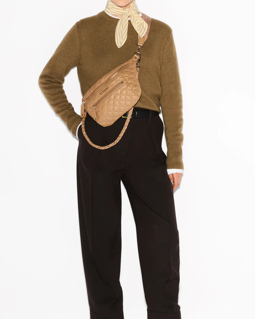 Small Crosby Crossbody Sling - Caramel