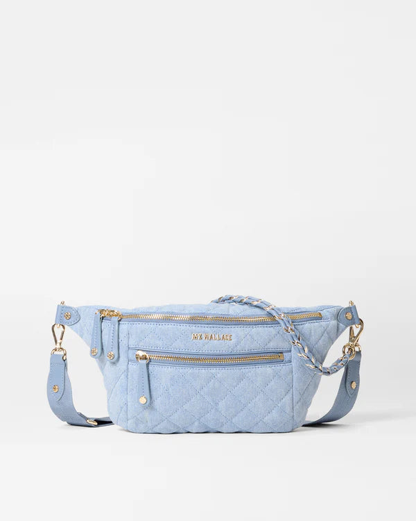 Small Crosby Sling - True Light Denim