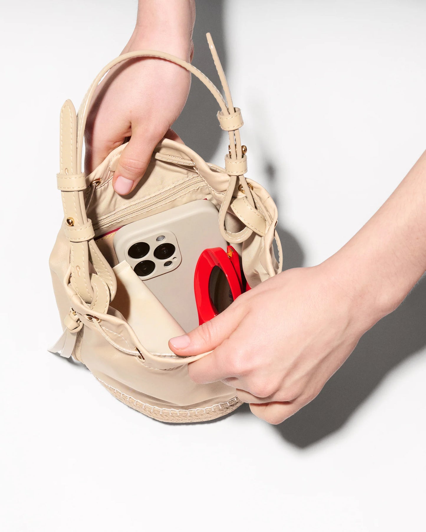 Espadrille Bucket - Buff