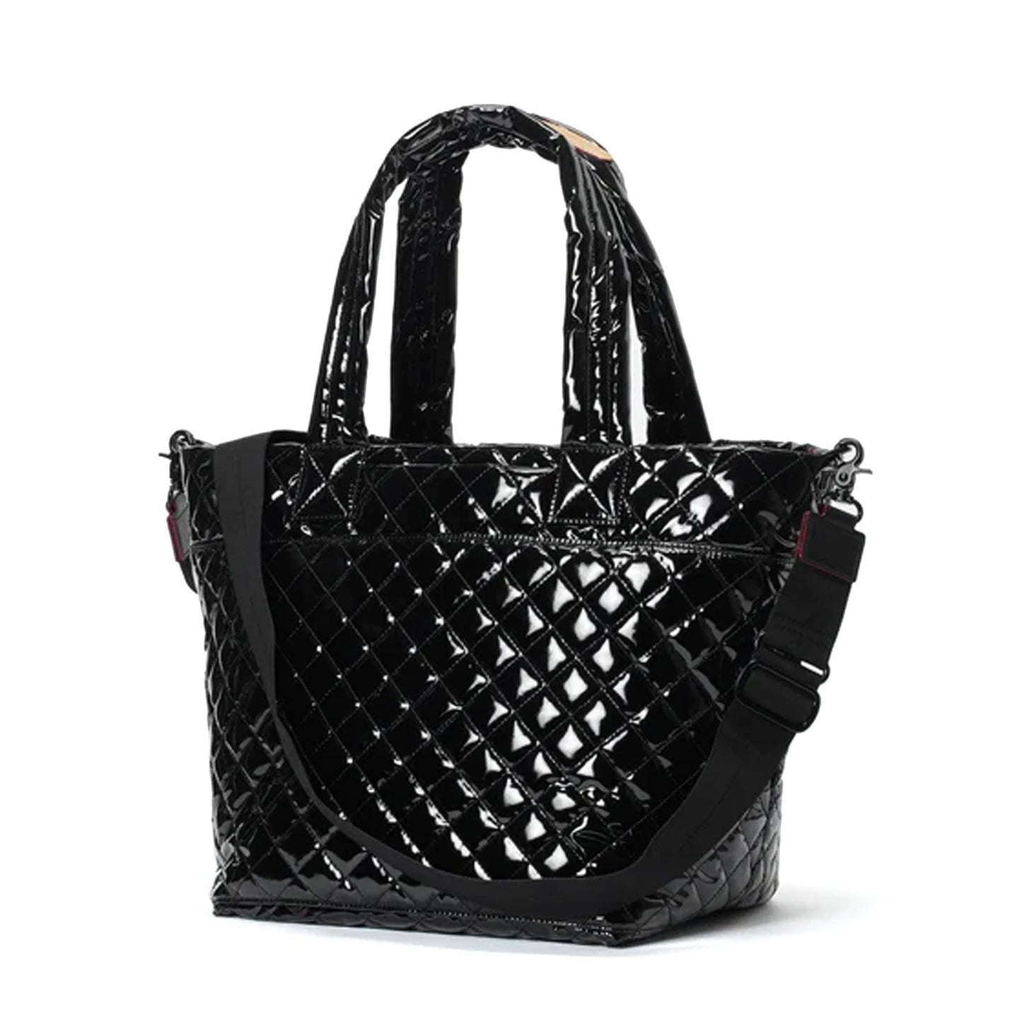 Medium Metro Tote Deluxe - Black Lacquer