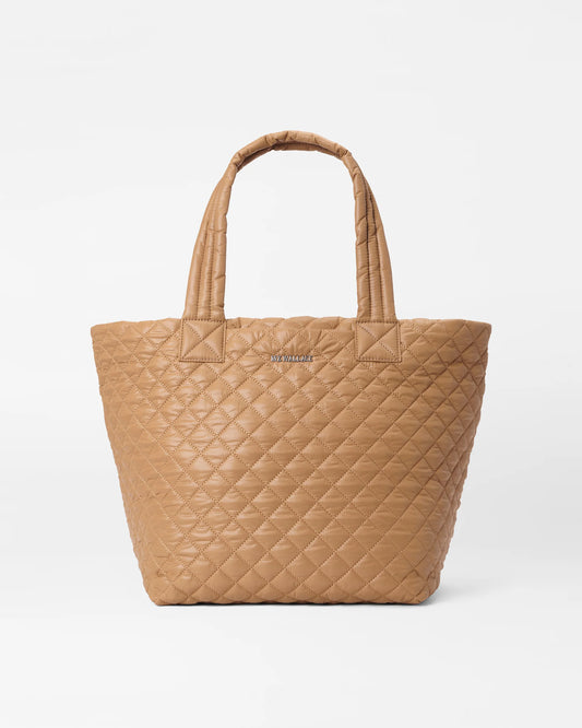 Medium Metro Tote Deluxe - Caramel