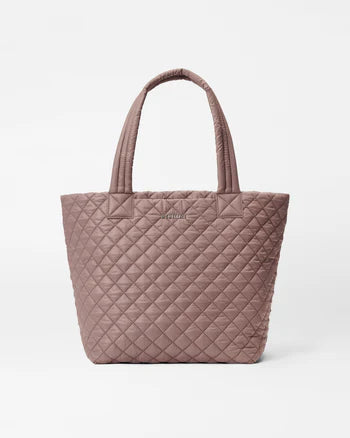 Medium Metro Tote Deluxe - Mauve