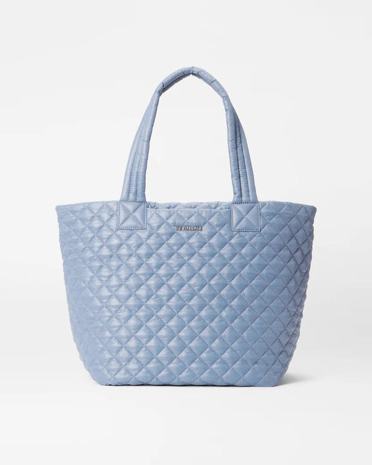 Medium Metro Tote  Deluxe - Stone Blue