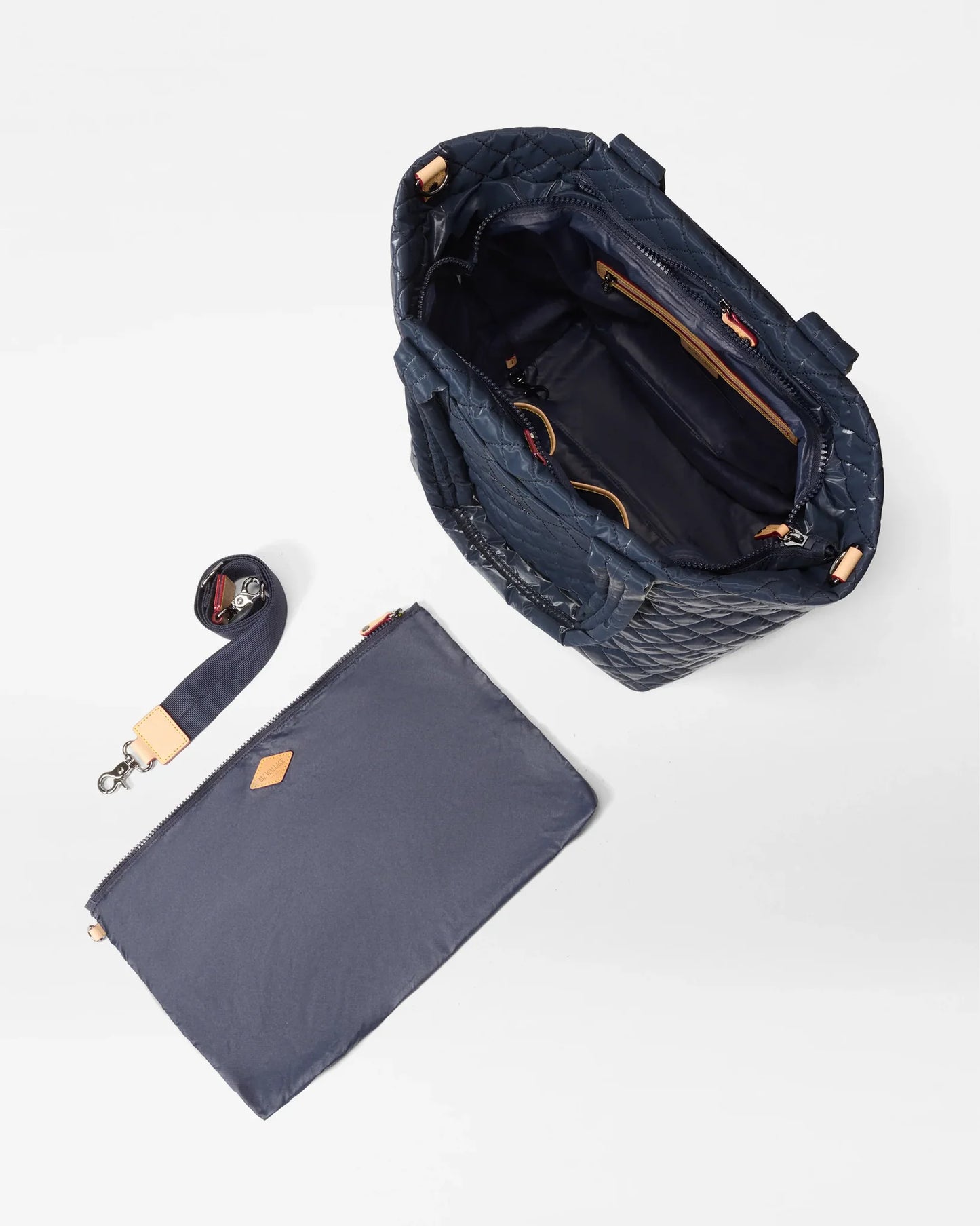 Medium Metro Tote Deluxe - Ink Liquid