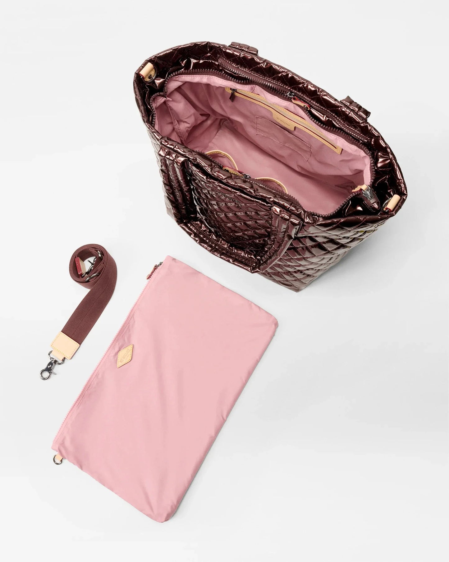 Medium Metro Tote Deluxe - Bordeaux