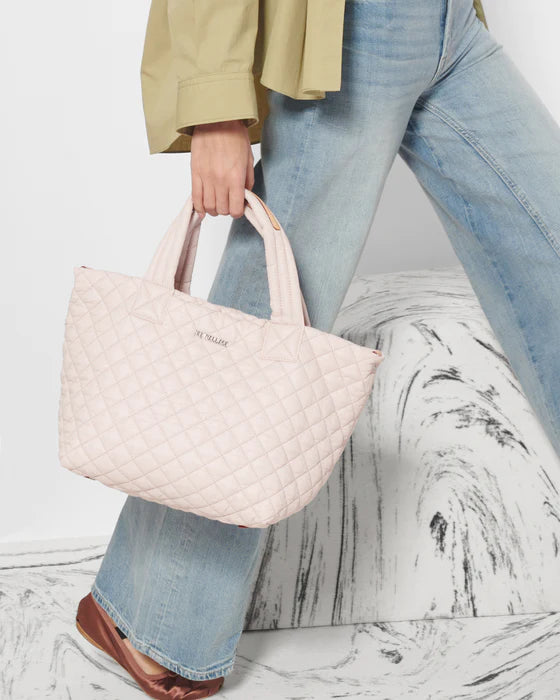 Small Metro Tote Deluxe-Rose