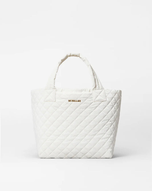 Small Metro Tote Deluxe - Chalk Liquid