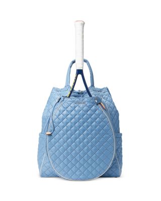 Double Tennis Convertible Backpack - Cornflower Blue