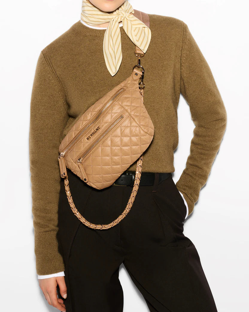 Small Crosby Crossbody Sling  - Caramel