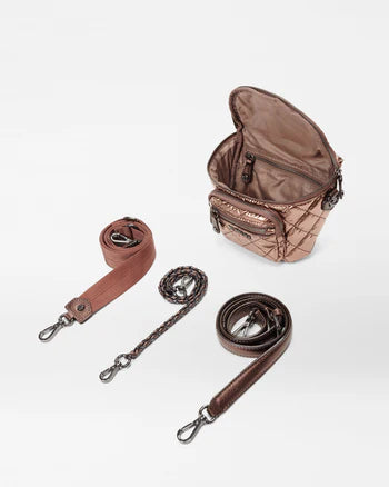 Micro Crosby Sling Bag - Copper Metallic Lacquer