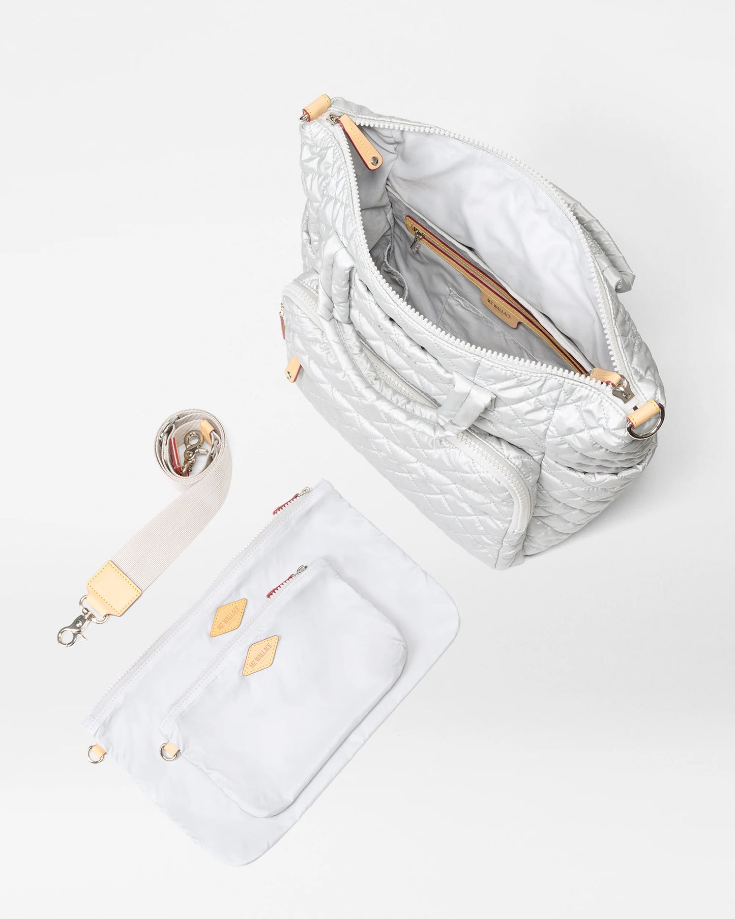 Utility Backpack - Oyster Metallic