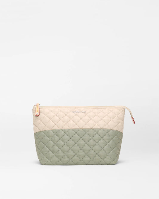 Large Zoey - Agave Green / Buff