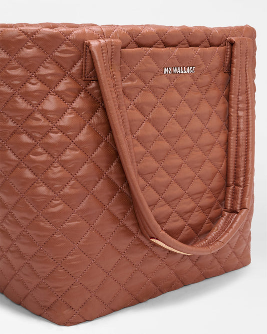Medium Metro Tote Deluxe  - Terracota