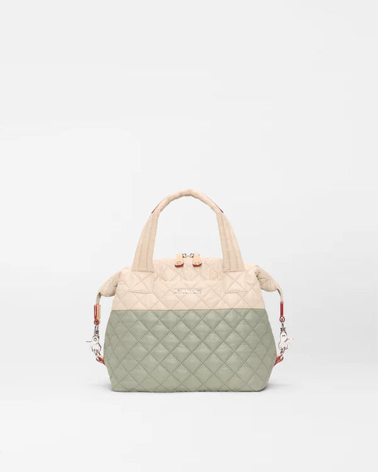 Small Sutton Deluxe - Agave Green / Buff