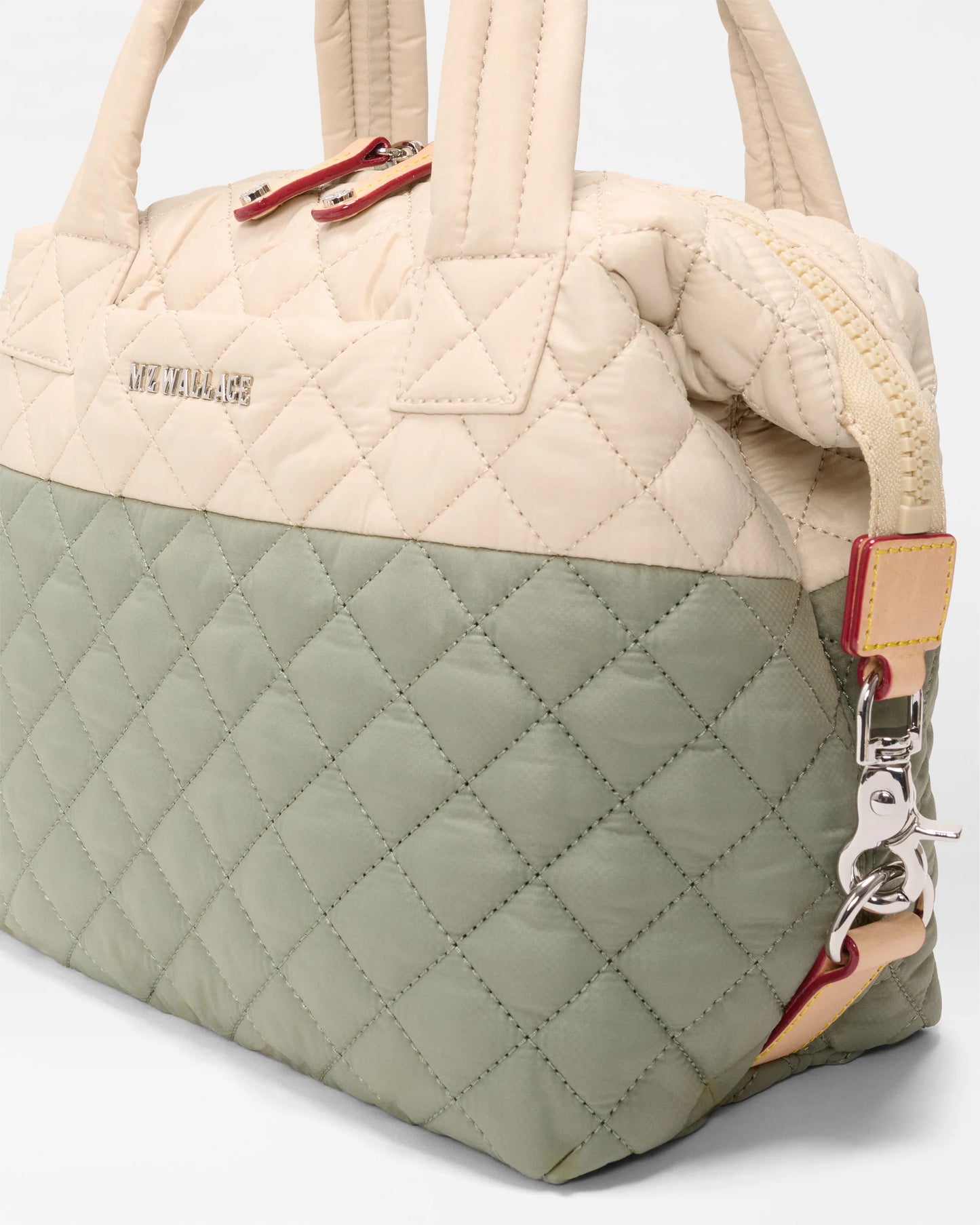 Small Sutton Deluxe - Agave Green / Buff