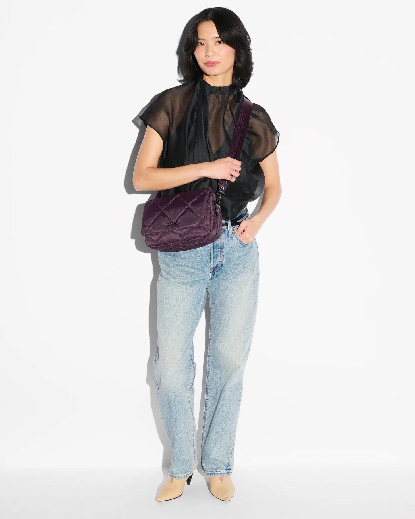 Madison Flap - Raisin