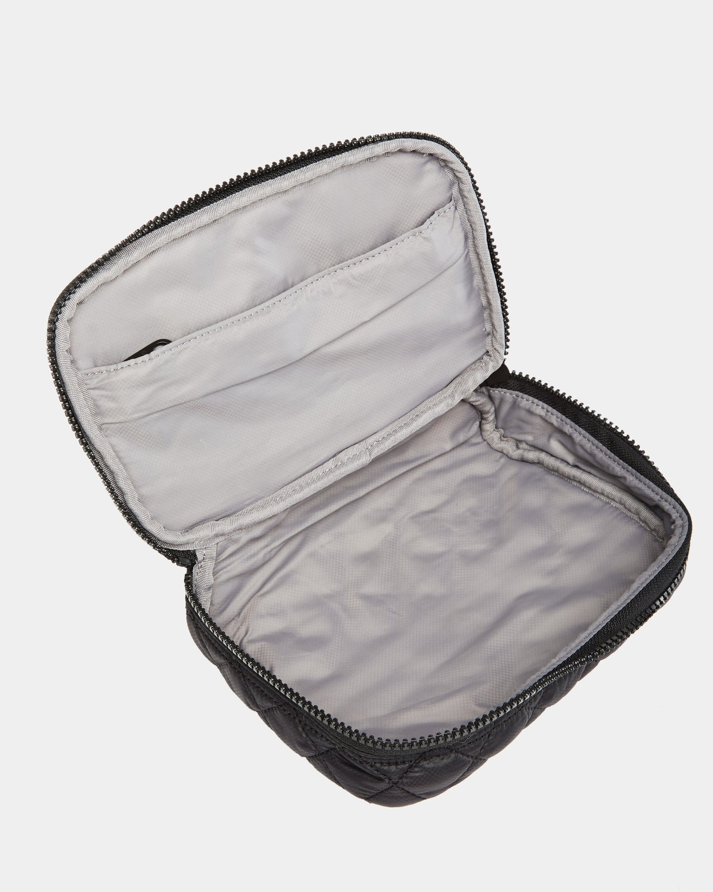 Zip Round Cosmetic  - Black