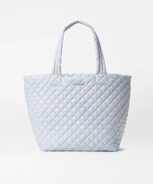 Medium Metro Tote Deluxe - Chambray