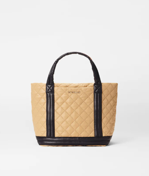 Small  Empire Tote - Camel & Black