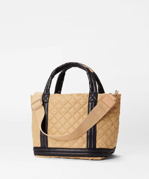 Small  Empire Tote - Camel & Black