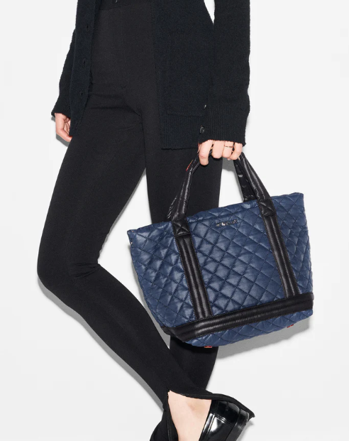 Small Empire Tote - Navy & Black